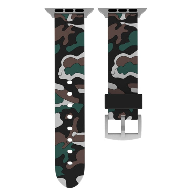 Camouflage Strap For Apple Watch