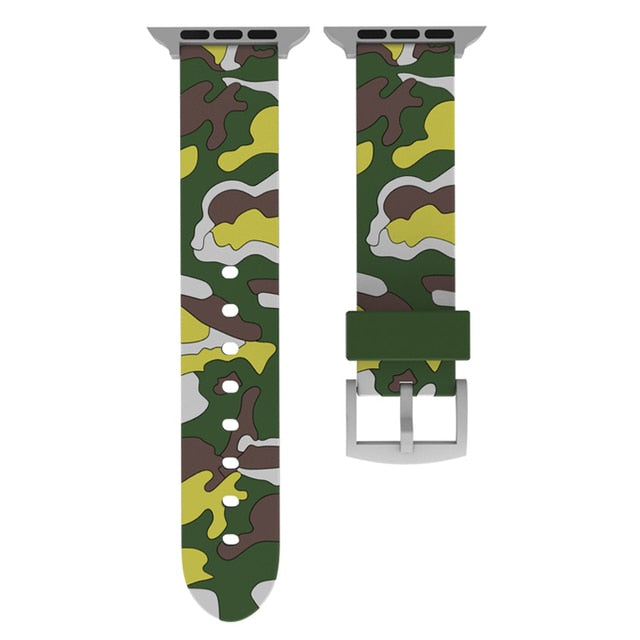 Camouflage Strap For Apple Watch