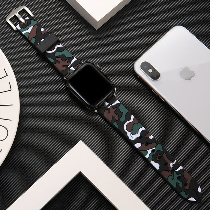Camouflage Strap For Apple Watch