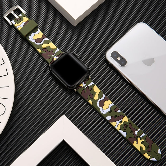 Camouflage Strap For Apple Watch