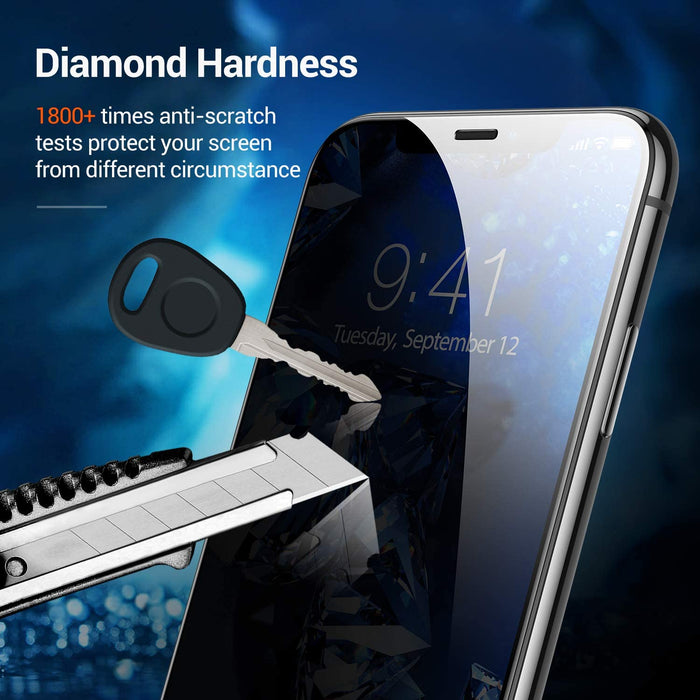 [Privacy Protection]Military Grade Shatterproof Anti-Scratch Tempered Glass For iPhone