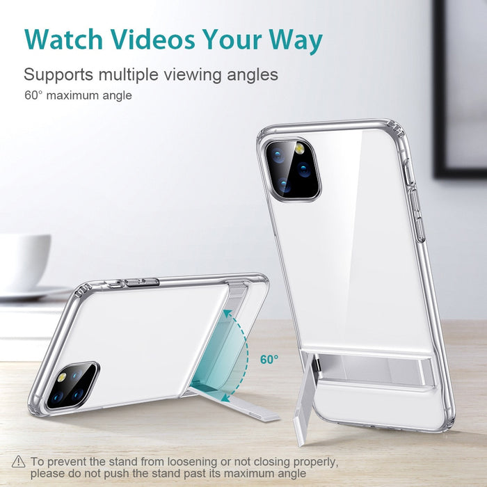 Back Cover Stand Case For iPhone