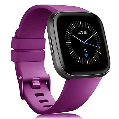 Sport Silicone Band For Fitbit Versa/ Versa 2/ Lite