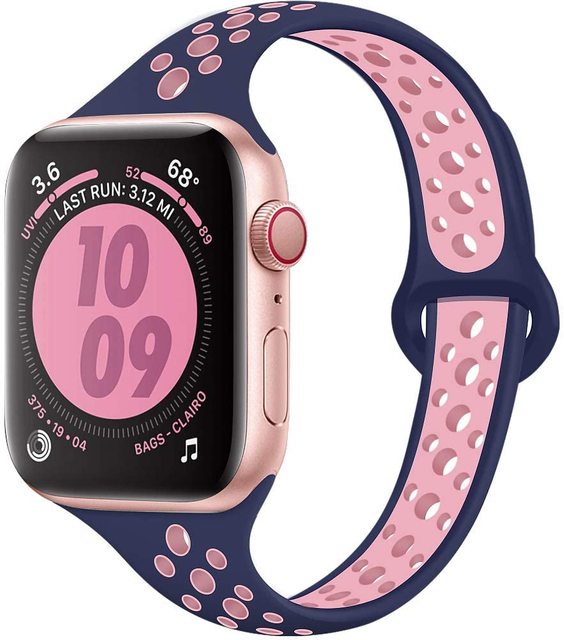 Breathable Slim Sport Strap For Apple Watch