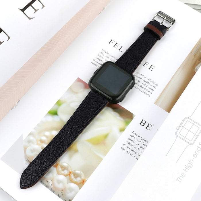 Leather band For Fitbit Versa /versa 2/versa lite
