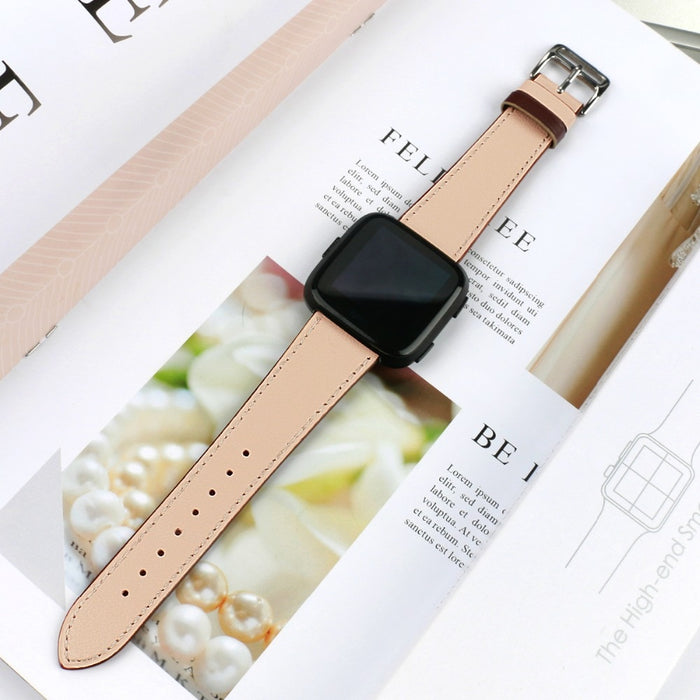 Leather band For Fitbit Versa /versa 2/versa lite