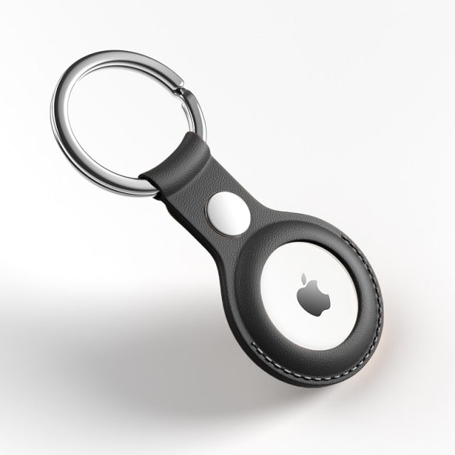 Leather Key Ring for Apple Airtag