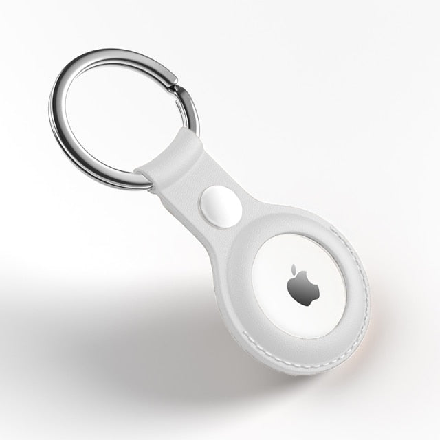 Leather Key Ring for Apple Airtag