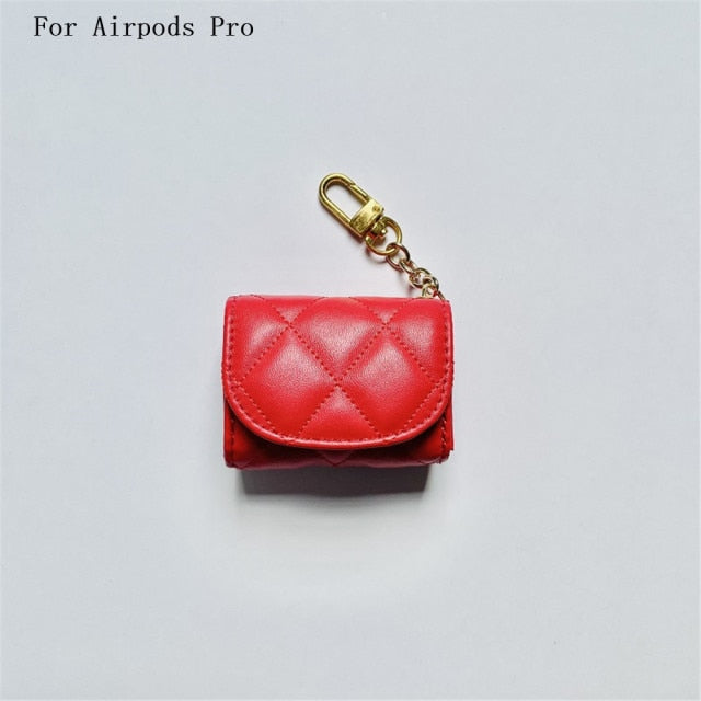 Leather Purse Case For AirPod
