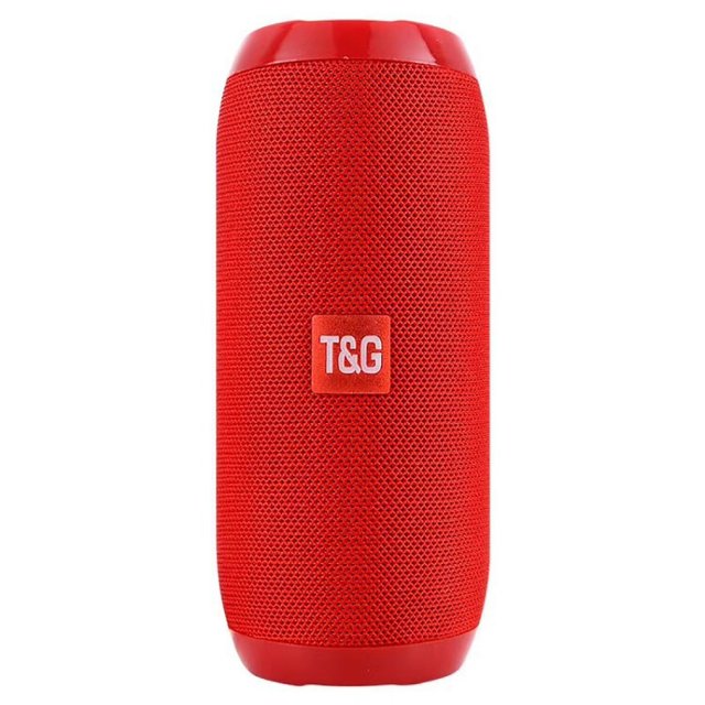 TG117 Portable Outdoor Bluetooth-compatible Speakers Waterproof Column Loudspeaker Support TF Card & FM Radio