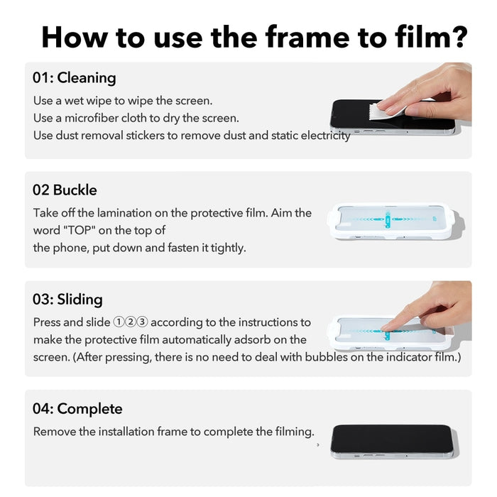HD Tempered Glass Screen Protector for iPhone 13