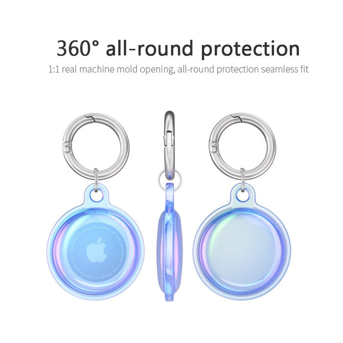 Soft Plastic Shell Keychain For Apple Airtag