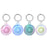 Soft Plastic Shell Keychain For Apple Airtag