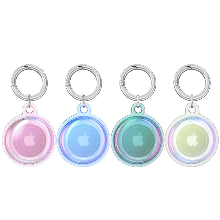 Soft Plastic Shell Keychain For Apple Airtag