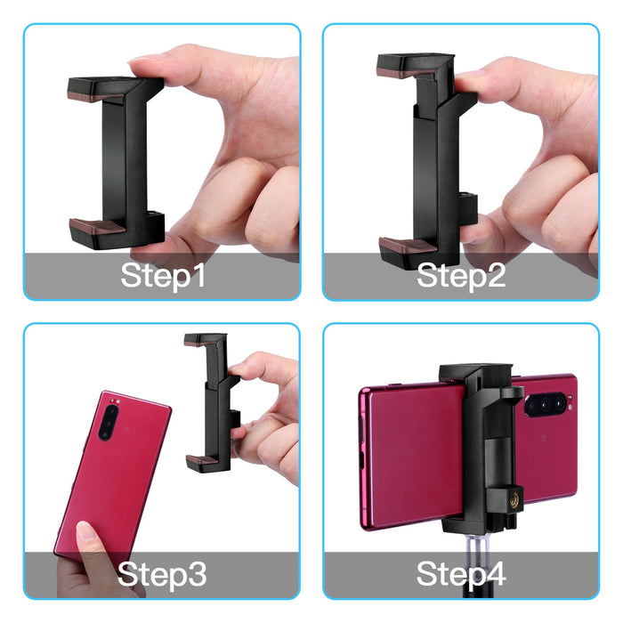Flexible Desk Tripod with Remote for SmartPhone/Camera/Tablet