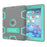 Hybrid Three Layer Heavy Duty Armor Full Body Protector Case with Free stylus For Apple iPad 2 iPad 3 iPad 4