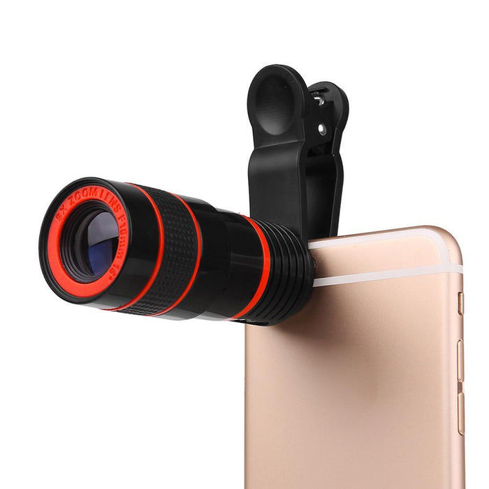 8X Zoom Phone Telescope Phone Lens with Clip