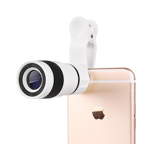 8X Zoom Phone Telescope Phone Lens with Clip