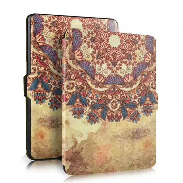 Protective Genuine Leather Cover with Auto Wake or Sleep for Amazon Kindle Paperwhite