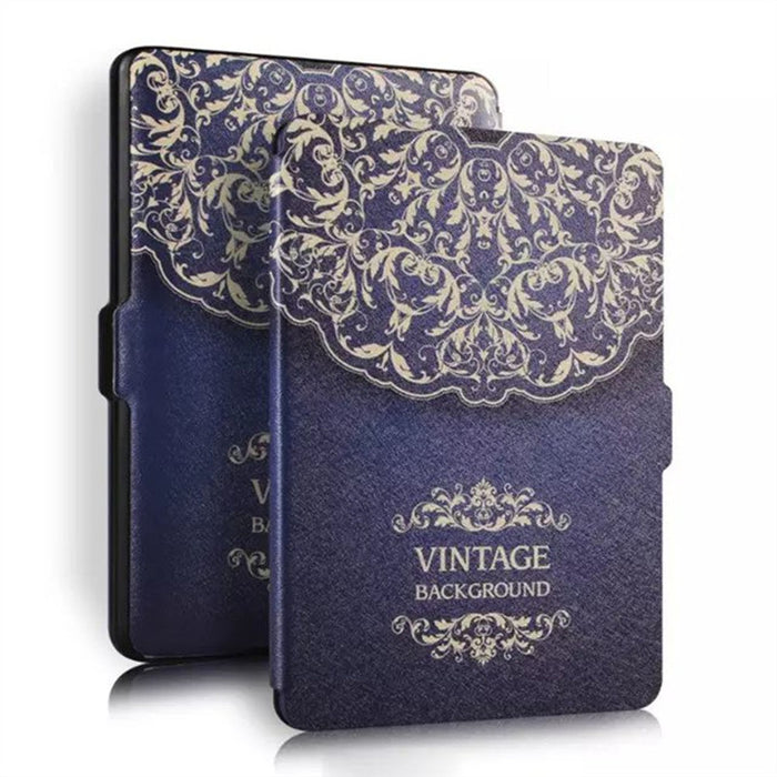 Protective Genuine Leather Cover with Auto Wake or Sleep for Amazon Kindle Paperwhite