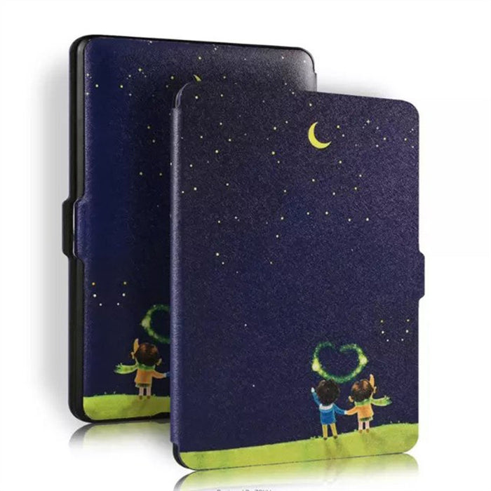 Protective Genuine Leather Cover with Auto Wake or Sleep for Amazon Kindle Paperwhite