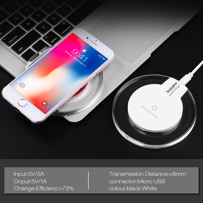 Glass Qi Wireless Charger