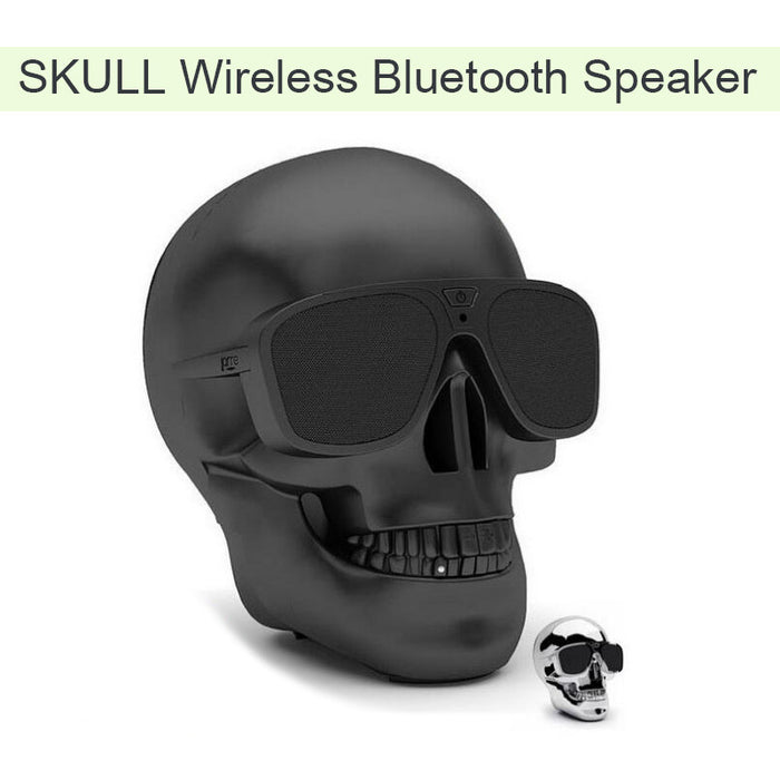 Wireless Skull Shape Bluetooth Speaker