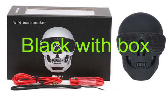 Wireless Skull Shape Bluetooth Speaker
