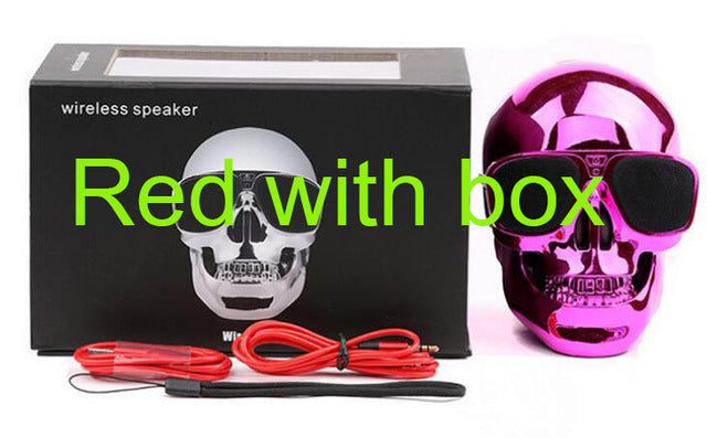 Wireless Skull Shape Bluetooth Speaker
