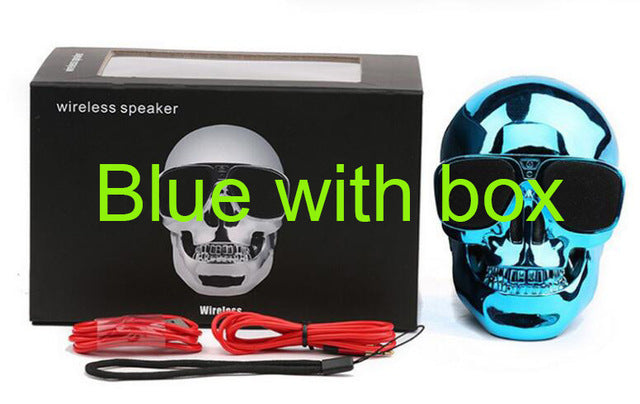 Wireless Skull Shape Bluetooth Speaker