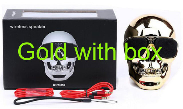 Wireless Skull Shape Bluetooth Speaker