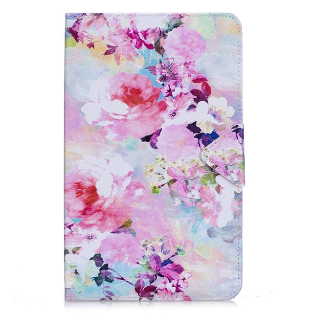 PU Leather Tablet Case With FREE Screen Protector + Pen For Samsung Galaxy Tab A A6 10.1" 2016 SM-T580 T585 T580 T585N