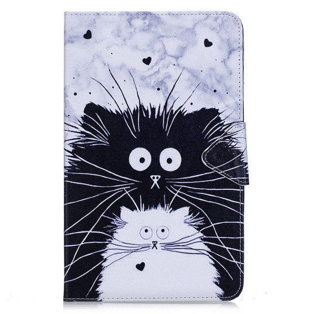 PU Leather Tablet Case With FREE Screen Protector + Pen For Samsung Galaxy Tab A A6 10.1" 2016 SM-T580 T585 T580 T585N