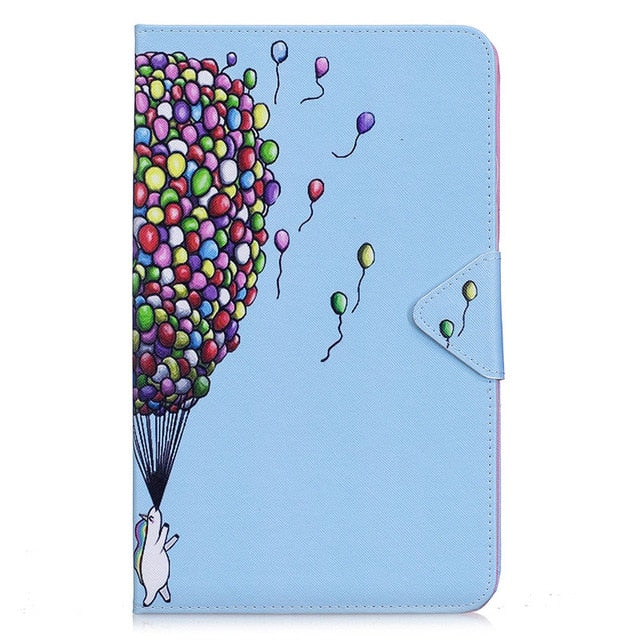 PU Leather Tablet Case With FREE Screen Protector + Pen For Samsung Galaxy Tab A A6 10.1" 2016 SM-T580 T585 T580 T585N