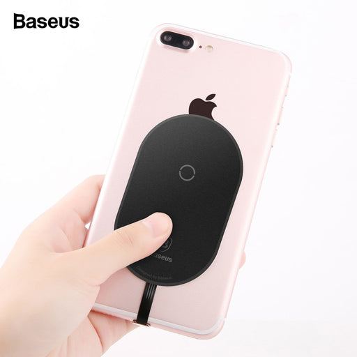 Baseus Qi Wireless Charger Receiver For iPhone & Micro USB Type C Wireless Charging Connector For Samsung Xiaomi Huawei
