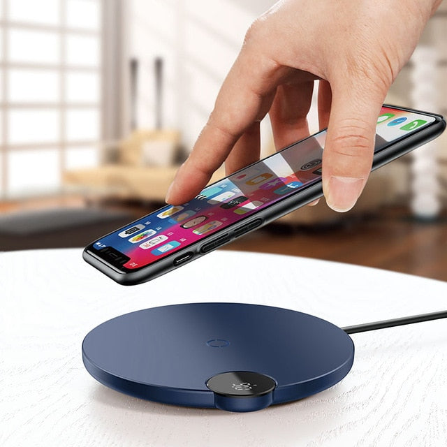 Baseus LED Qi Wireless Charger With Fast Charging